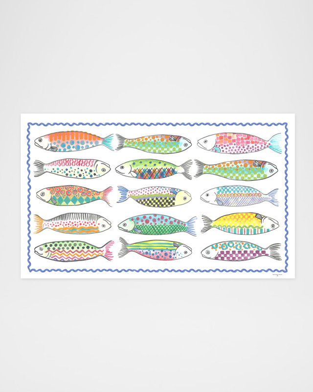 Go Fish Floor Mat, 3' x 5'